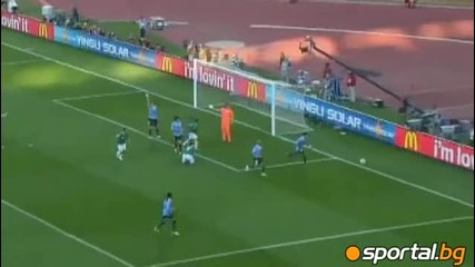 Мондиал 2010 Мексико 0:1 Уругвай [22.06.2010]