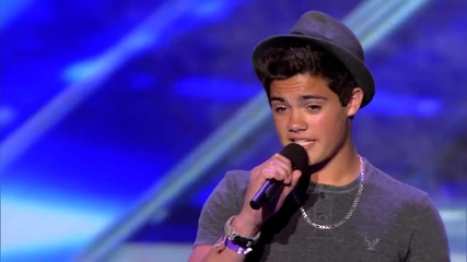 15 годишно момче разби всички! Emery Kelly - The X Factor Usa 2013