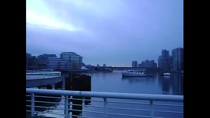 Панорама от False Creek, Vancouver, Bc 