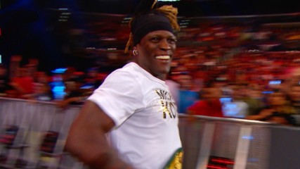 R-Truth runs to safety during the commercial break: WWE.com Exclusive, June 17, 2019