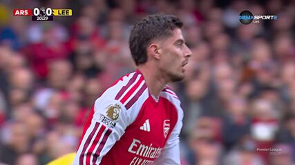 Arsenal vs. Leeds United - 1st Half Highlights