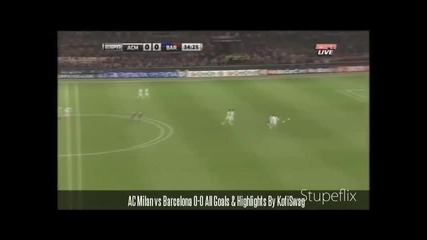 Милан и Барселона не успяха да се победят !! Милан 0:0 Барселона