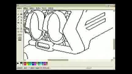 Рисуване На Lowrider С Paint