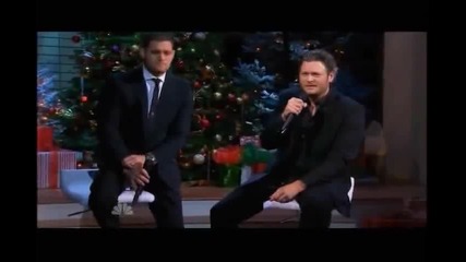 Michael Buble and Blake Shelton - Home (christmas) [превод на български]