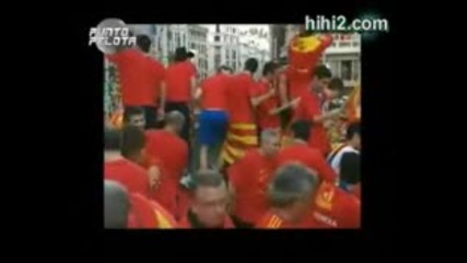 Испания след победата на Световното по футбол Юар 2010