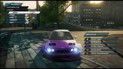 Need For Speed Most Wanted 2012 M3 Gtr Liveries And Gameplay