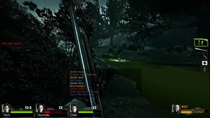 Gameplay Pc - Left 4 Dead 2 (тъмния Карнивал) Dark Carnival - Магистралата !