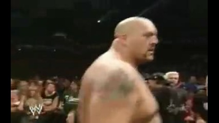 Wwe - R A W - Джон Сина срещу Снитску - мач тип lumberjack 2005 