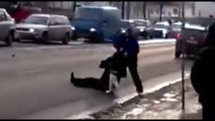Пияна двойка в Русия ! Смях !
