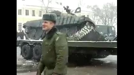 Инцидент с танк Т-72 в Беларус