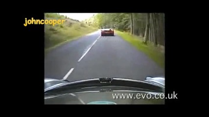 Pagani Zonda vs Ferrari Enzo