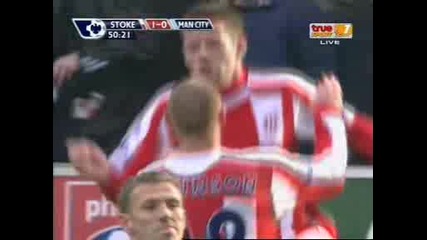 31.01 Стоук Сити - Манчестър Сити 1:0 Джеймс Бийти Гол