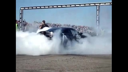 Toyota Supra burnout 