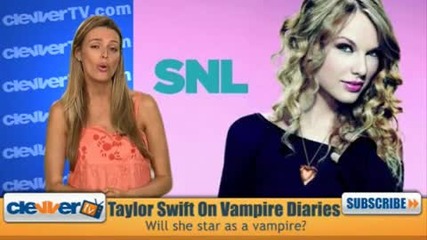 Taylor Swift On The Vampire Diaries? 