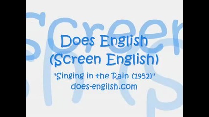 Singing in the Rain - Good Morning !!