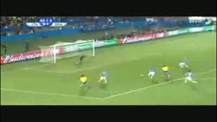 Italy vs Brazil 0 - 3 Goals Highlights Fifa Confederations Cup South Africa 2009 21.6.2009