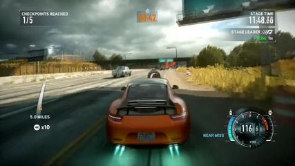 Need For Speed: The Run - Interstate 580 Gameplay [720p]