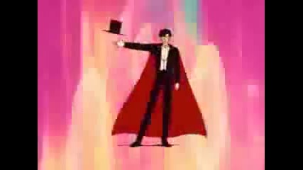 Tuxedo Mask transformation 