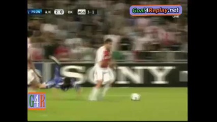 25.08.10 - Аякс 2:0 Динамо Киев - Ел Хамдауи Гол