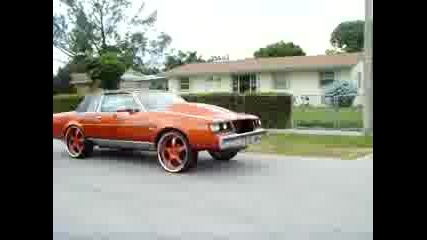 dameans regal on 24s with a 509 chevy big block