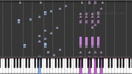 B.a.p - One Shot (piano)