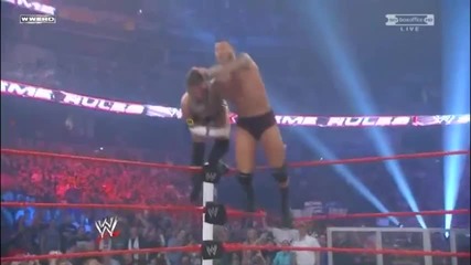 Randy Orton Rko On Cm Punk At Extreme Rules