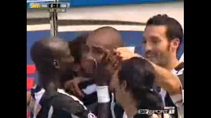 Del Piero rovesciata Trezeguet Goal