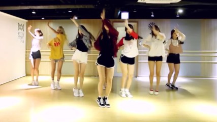 Oh My Girl - A-ing Listen to my Word - mirrored dance practice video -