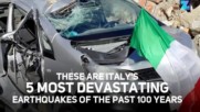 Най-фаталните земетресения в Италия за последните 100 години