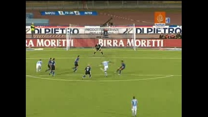 26.04 Красив победен гол на Марсело Салайета ! Наполи - Интер 1:0