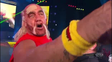 Стинг полудява и пребива Р В Д | Tna 8/03/10 |