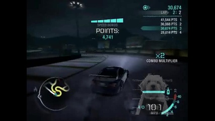 Nfs Carbon Bmw Drifting waks Game Play