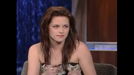 Kristen Stewart Talks About Twilight on Jimmy Kimmel show