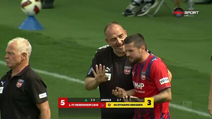 Хайденхайм - Динамо Дрезден 5:3 /репортаж/