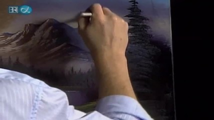 S17 Радостта на живописта с Bob Ross E12 Nature's Splendor ღобучение в рисуване, живописღ