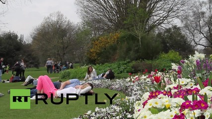 UK: Hottest day of the year hits London