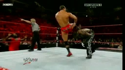 Wwe Raw 23.11.09 Mark Henry, Mvp & R - Truth vs. Jack Swagger, Chris Masters & Chavo Guerrero 