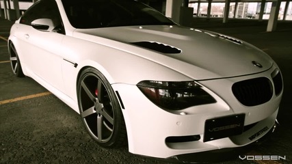 Bmw 645 with Cv3 Vossen