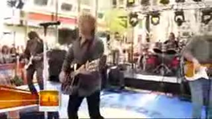 Bon Jovi Lost Highway Live The Today Show June 2007 