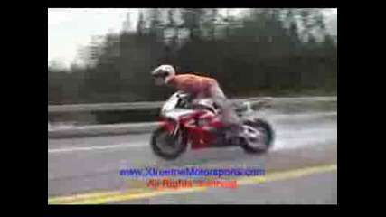 Honda Cbr 900 Rr Burnout+ Wheelie