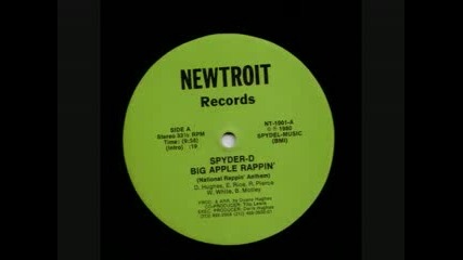 Spyder - D - Big Apple Rappin (national Rap