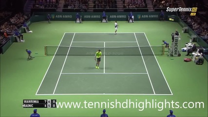 Stan Wawrinka vs Milos Raonic - Rotterdam 2015