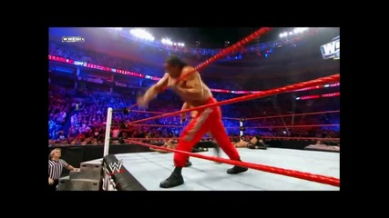 Mason Ryan eliminated The Great Khali Royal Rumble 2011