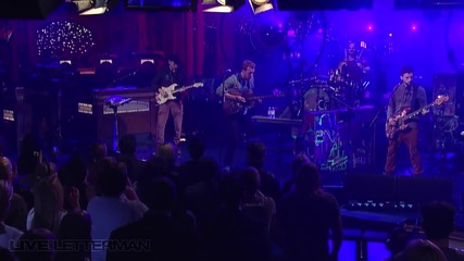 Coldplay - Charlie Brown (live on Letterman)