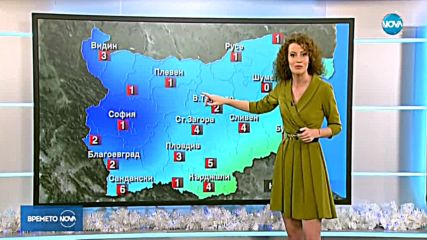 Прогноза за времето (16.12.2017 - централна емисия)