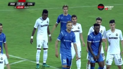 Левски - Славия 2:0 /полувреме/