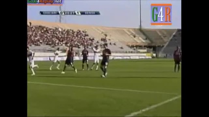 25.10.2009 Каляри 3:2 Дженоа Места Гол