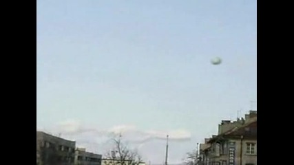 Изумително! НЛО минава над Враца и изчезва