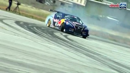 Drifter Rhys Millen Hyundai Genesis Drifting 
