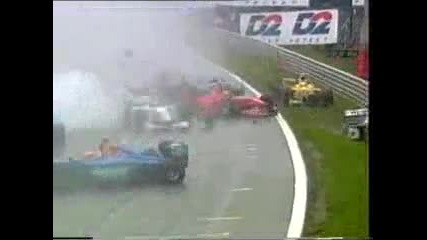 Страховита катастрофа във Формула 1 